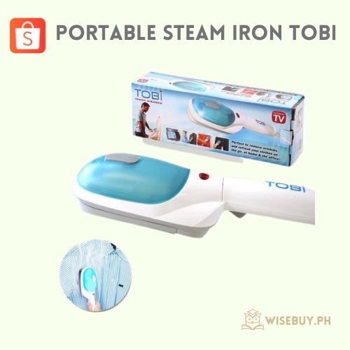Portable Plastic Steam Iron Tobi Travel Steamer Garment Hand Steamer
