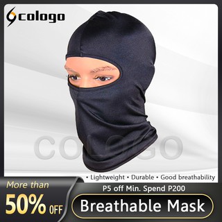 【COLOGO】 Motorcycle Bonit Balaclava Head Cover Mask Full Face Head # Full mask 01