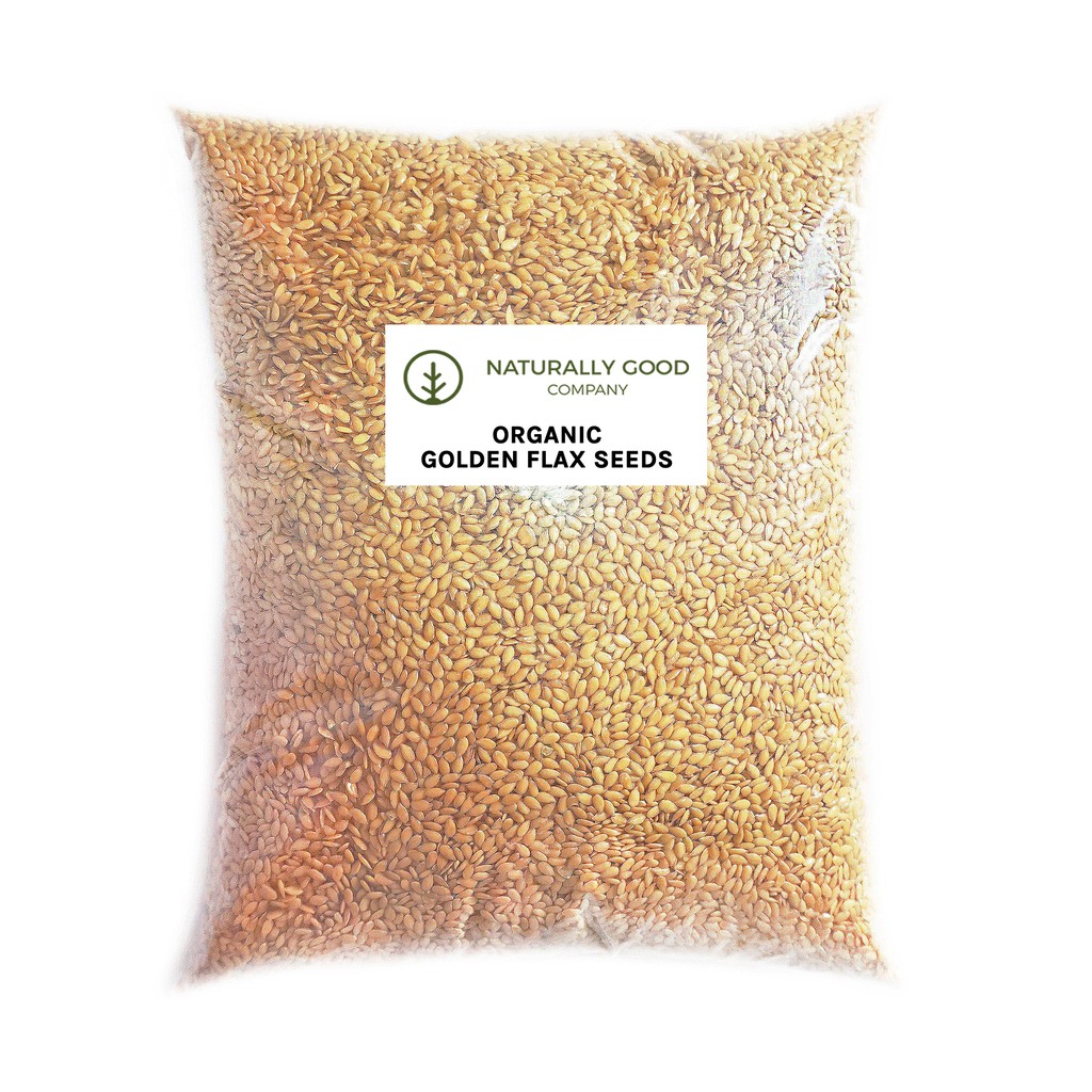 Organic Whole Golden Flax Seeds (1 kg wholesale pack) Shopee Philippines
