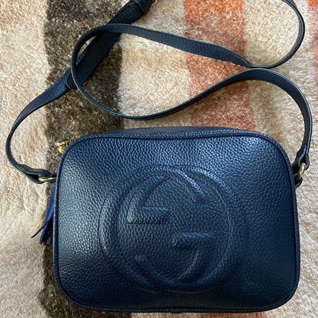 gucci soho disco bag blue