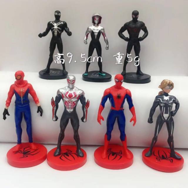 figures spiderman