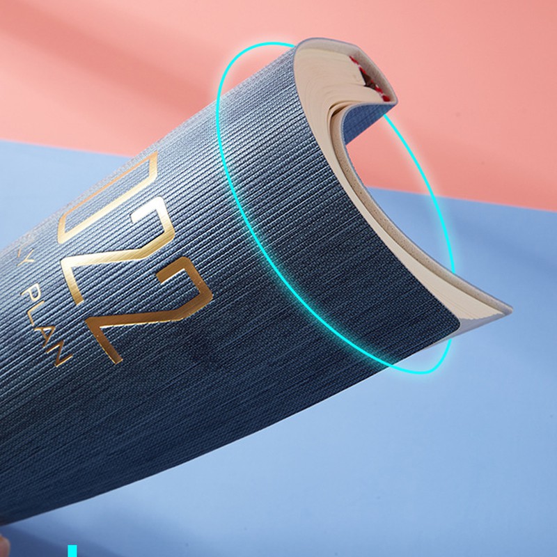 C2022 A5 planner notebooks Super thick PU Leather cover Planner/diary