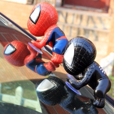 Boneka Kartun  Spiderman  untuk Aksesoris Mobil  Shopee 