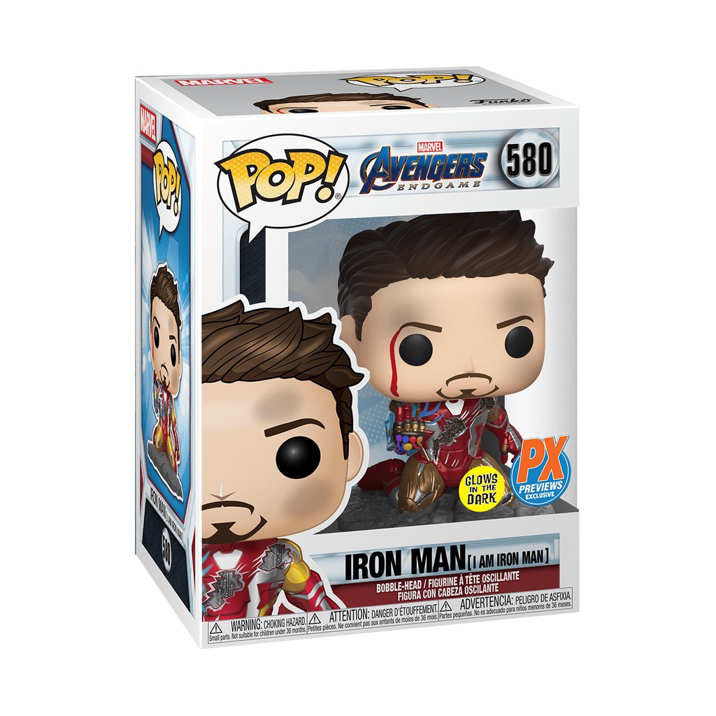 funko pop avengers endgame iron man