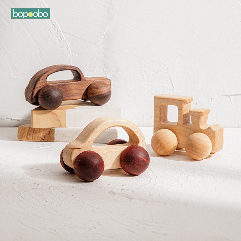 Baby Wooden Toys Car Early Preschool Learning Educational Toddler Toy