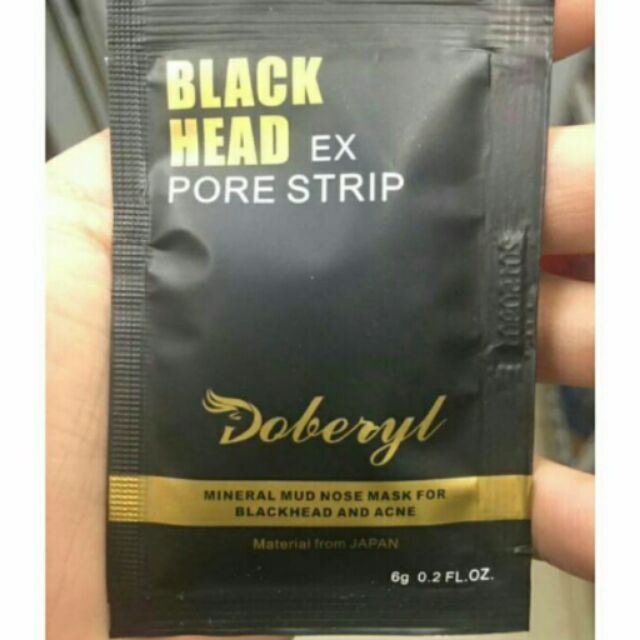 Doberyl Black Heads Ex Pore Strip And Facemask Shopee Philippines