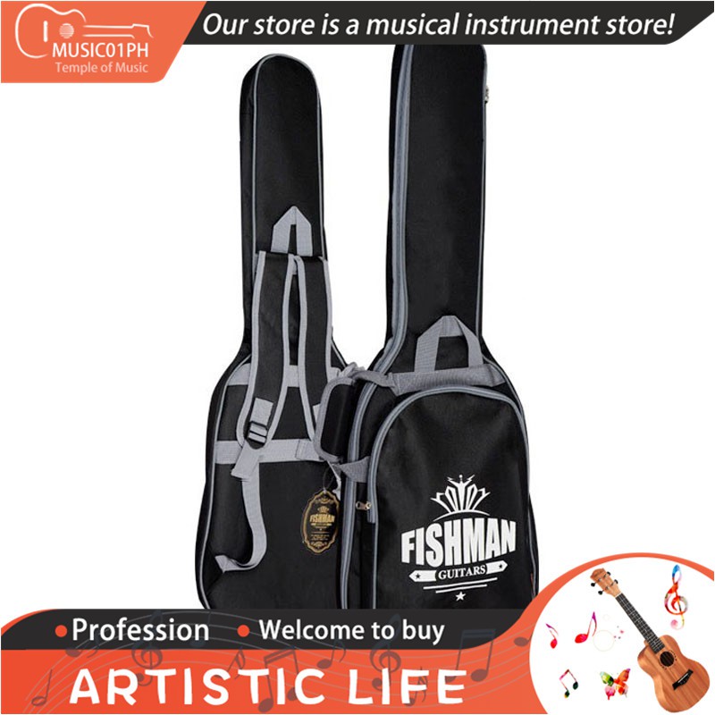 Electric Guitar Bag Padded Waterproof Guitar Bag Dual Adjustable Guitar Case