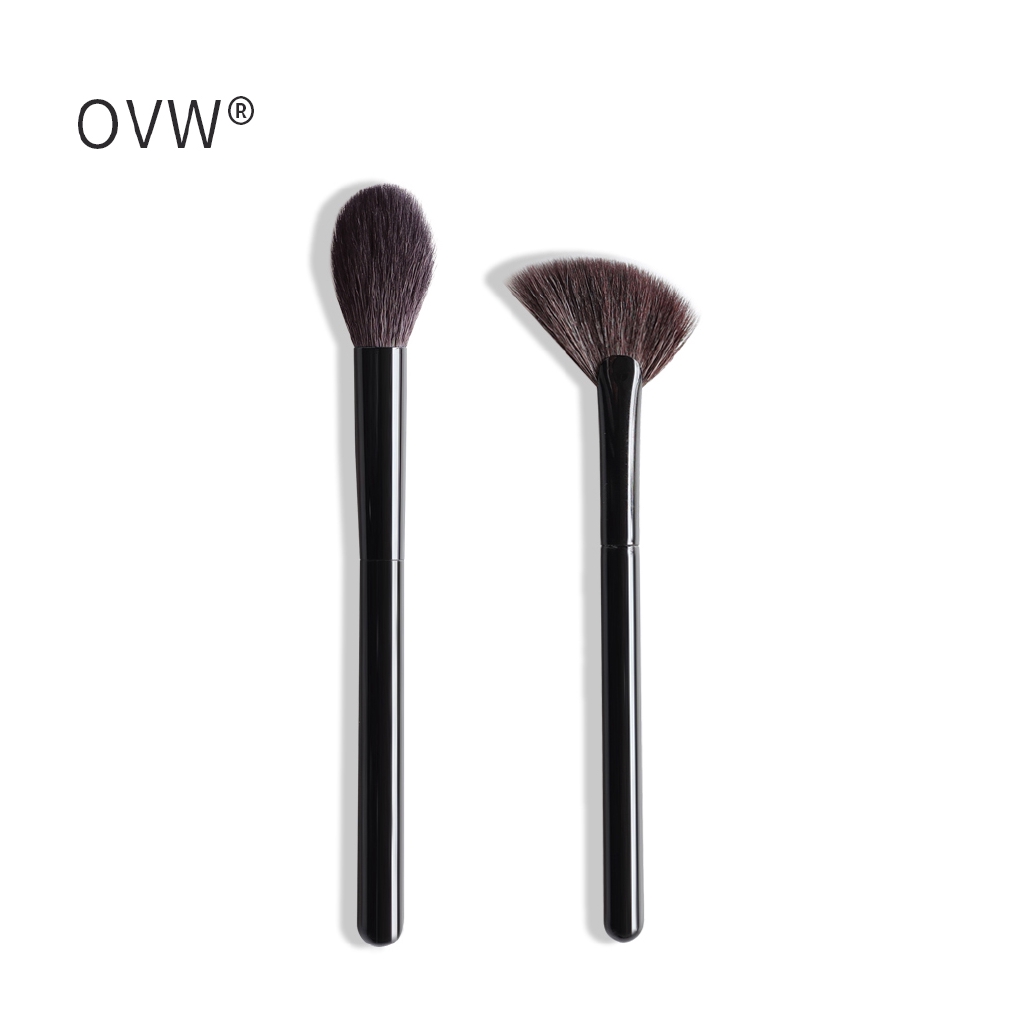 OVW DLH0305 Highlighter Brush Angled Fan Brush Tapered Blending Brush