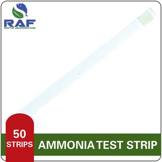 RAF Ammonia Instant Water Test Strips for Pool, Fresh & Salt Water Aquarium & Aquaponics  (50 Strips #4