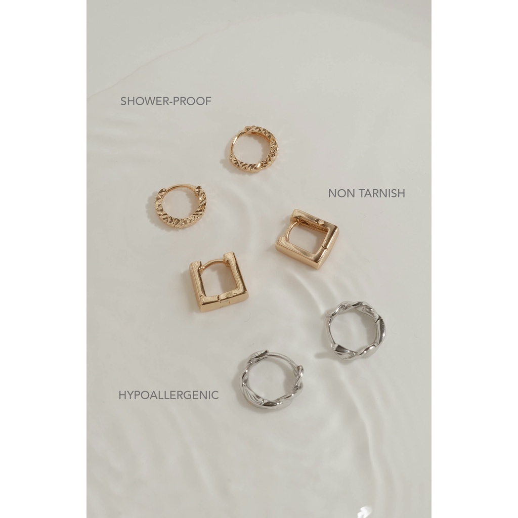 orphic. Basic Gold Rook Helix Cartilage Earring (Heart) non-tarnish  hypoallergenic fashion earrings | Shopee Philippines