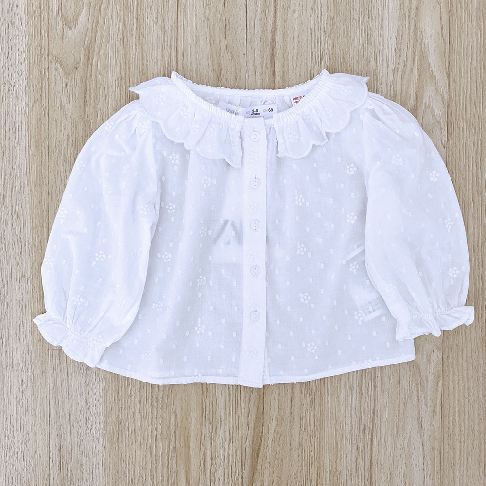 Authentic ZARA Kids Baby Girl 100% Cotton White Embroidered Long Sleeve Top Size 3 6 Months | Shopee Philippines Authentic ZARA Kids Baby Girl 100% Cotton White Embroidered Long Sleeve Top Size 3 6 Months | Shopee Philippines