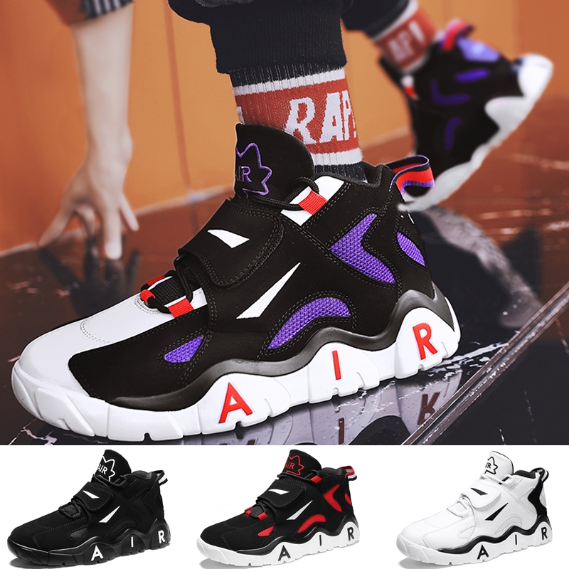 mens velcro high tops
