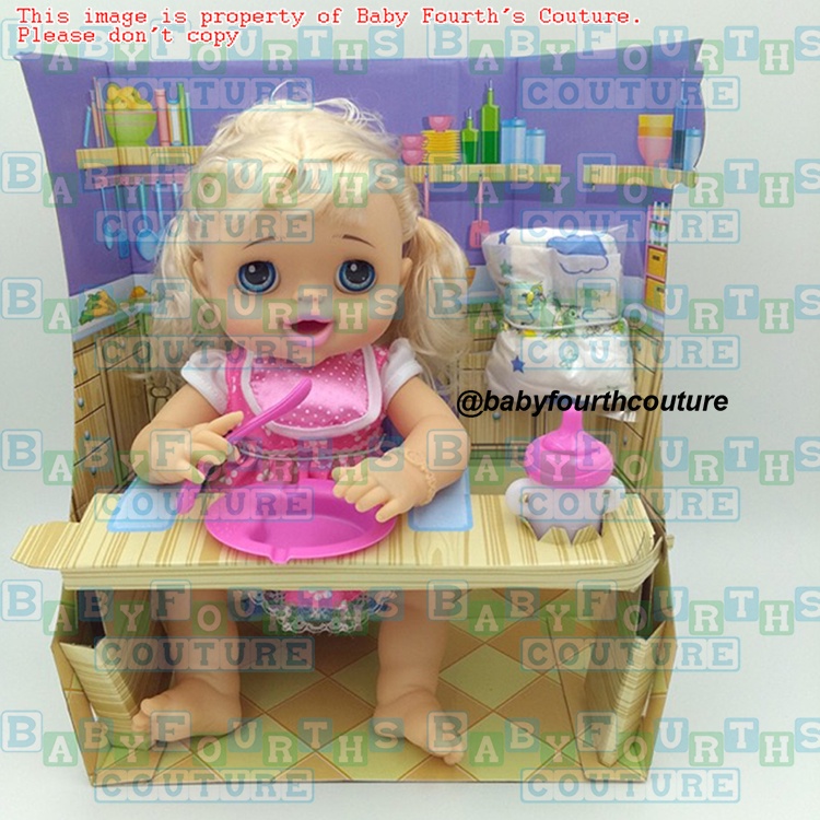 My Baby Alive Eating and Pooping Talking Doll for Baby Girl EPh