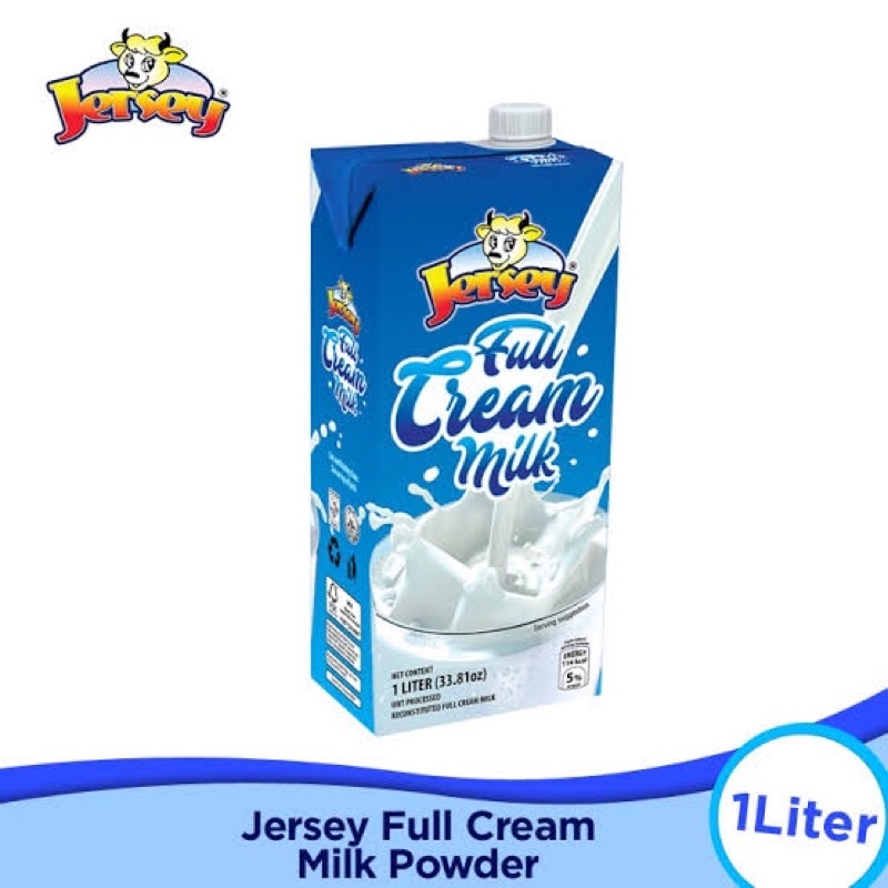 Jersey Full Cream Milk 1Liter Coffee milk tea Shopee Philippines