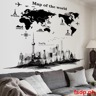 white wall decor stickers