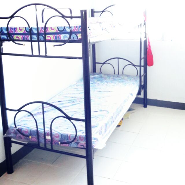 Double deck single bed Uratex foam not included. Shopee Philippines