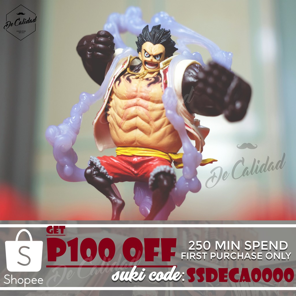 One Piece King Of Artist Bound Man Monkey D Luffy Shopee Philippines