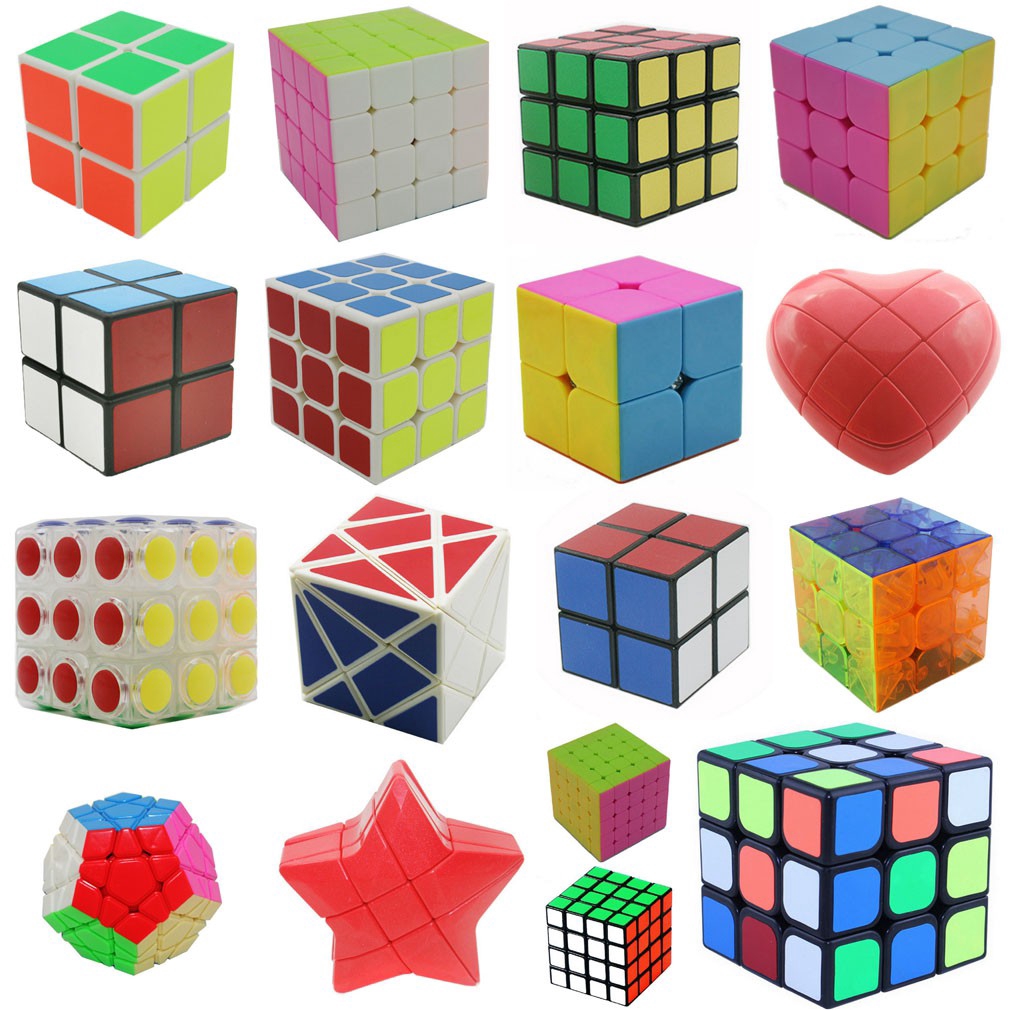 Bigood 3 3 2 2 4 4 5 5 Rubik S Rubik Mini Cube Speed Cubes Puzzle Toy For Anti Anxiety Adults Kids Shopee Philippines