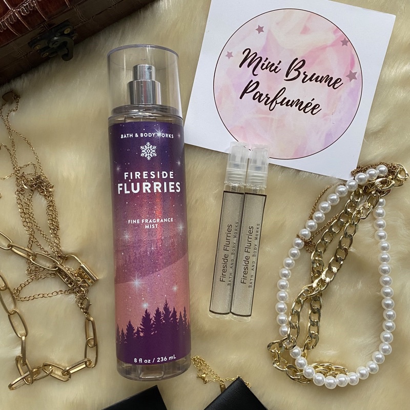 Bath and Body Works Fireside Flurries 10 mL Shopee Philippines