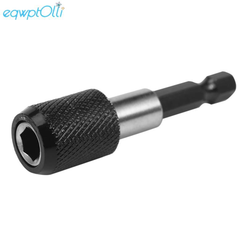 1/4 inch Impact Drive Hex Shank Quick Release Change Holder Bit Drill Chuck Adapter