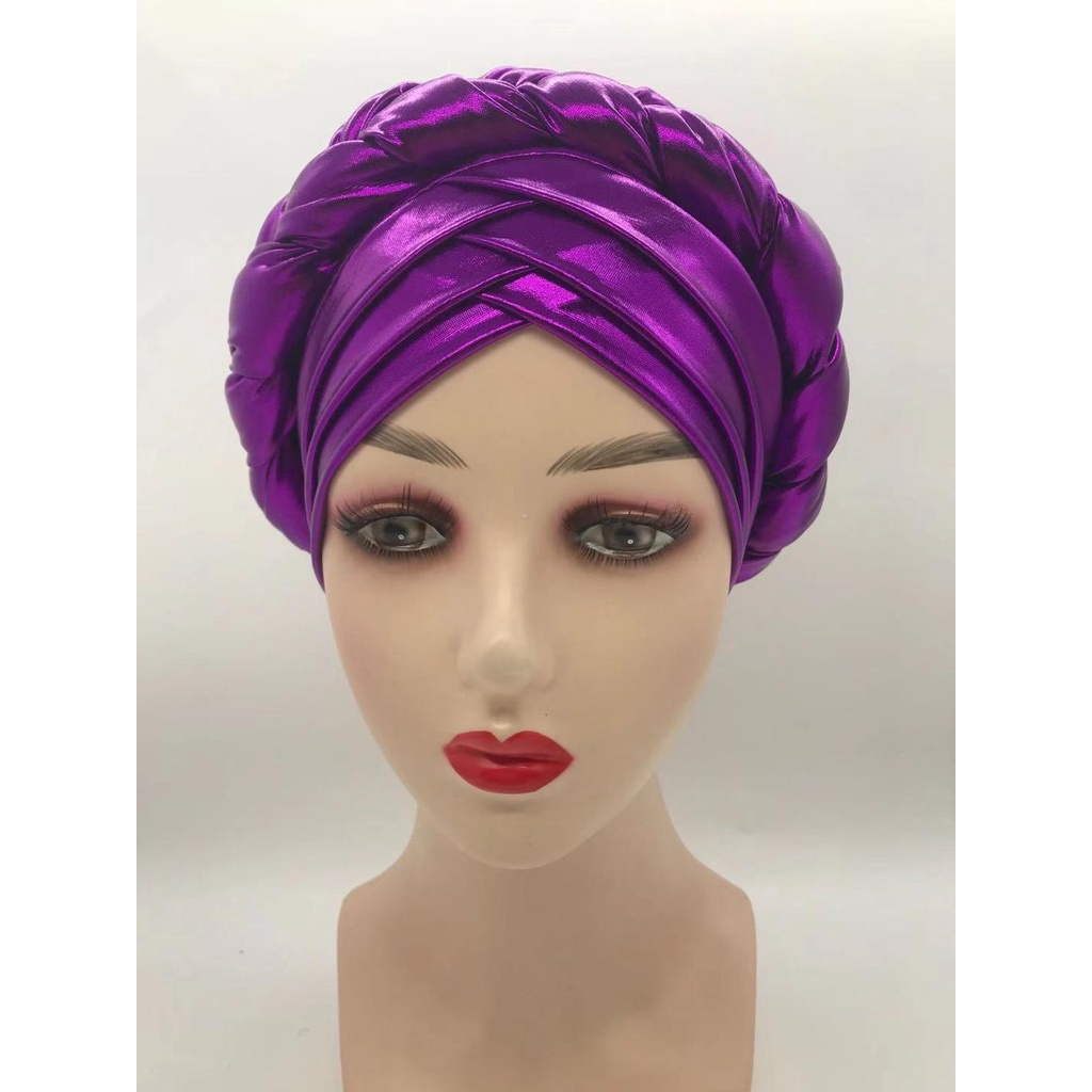 Uitwisseling Defilé Onzuiver 2020 female turban caps cross ready to wear headscarf bonnet arab head  wraps african Women braid | Shopee Philippines