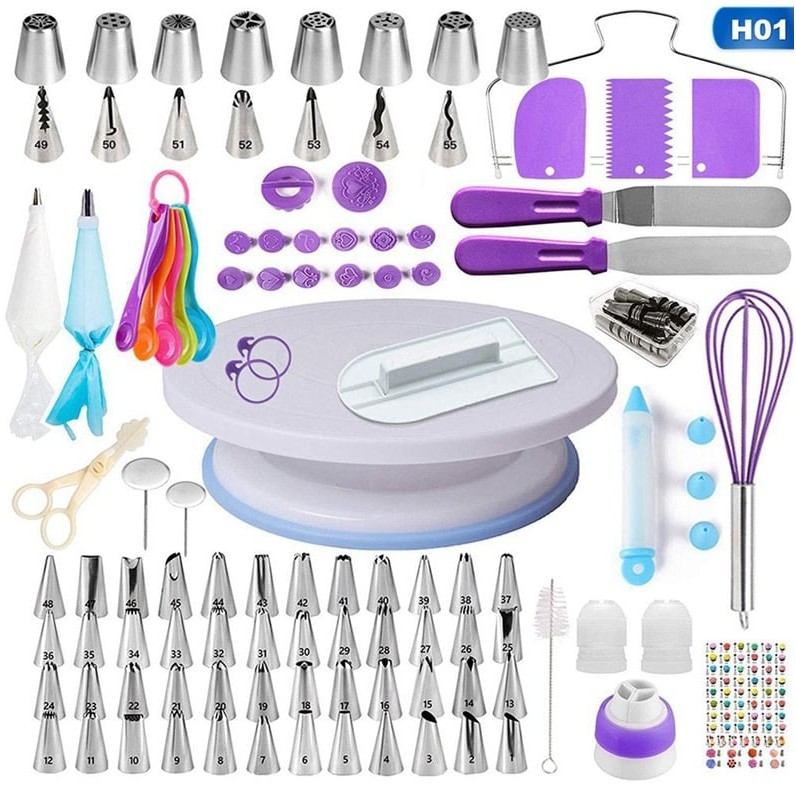 137in1 pcs Professional Cake Decorating Supplies Kit For Beginners