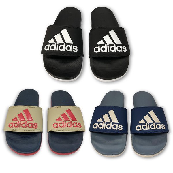 adilette cloudfoam plus logo slides