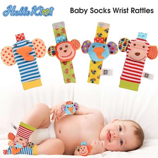wrist and foot rattles for babies