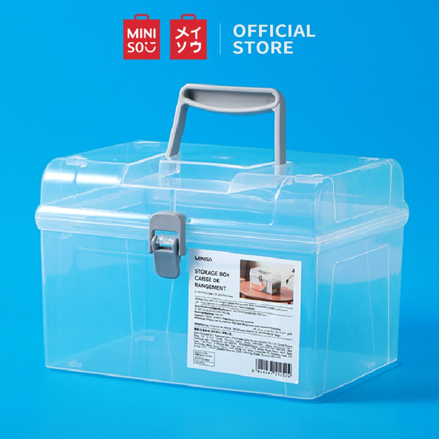 Miniso Storage Box With Lid Multifunction Storage Box With Lid And