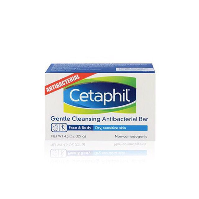 cetaphil soap cleansing bar antibacterial bar | Shopee ...