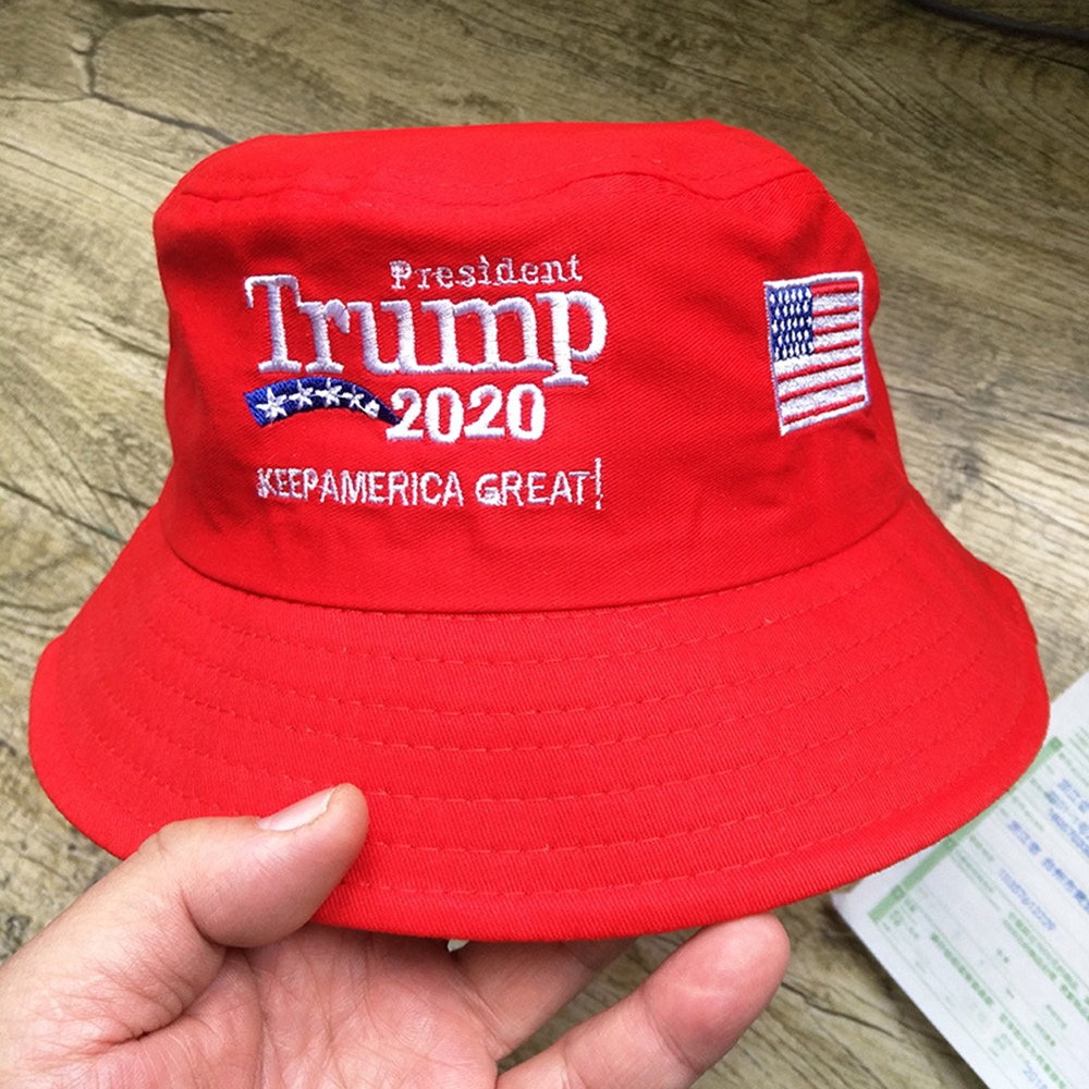 maga bucket hat red