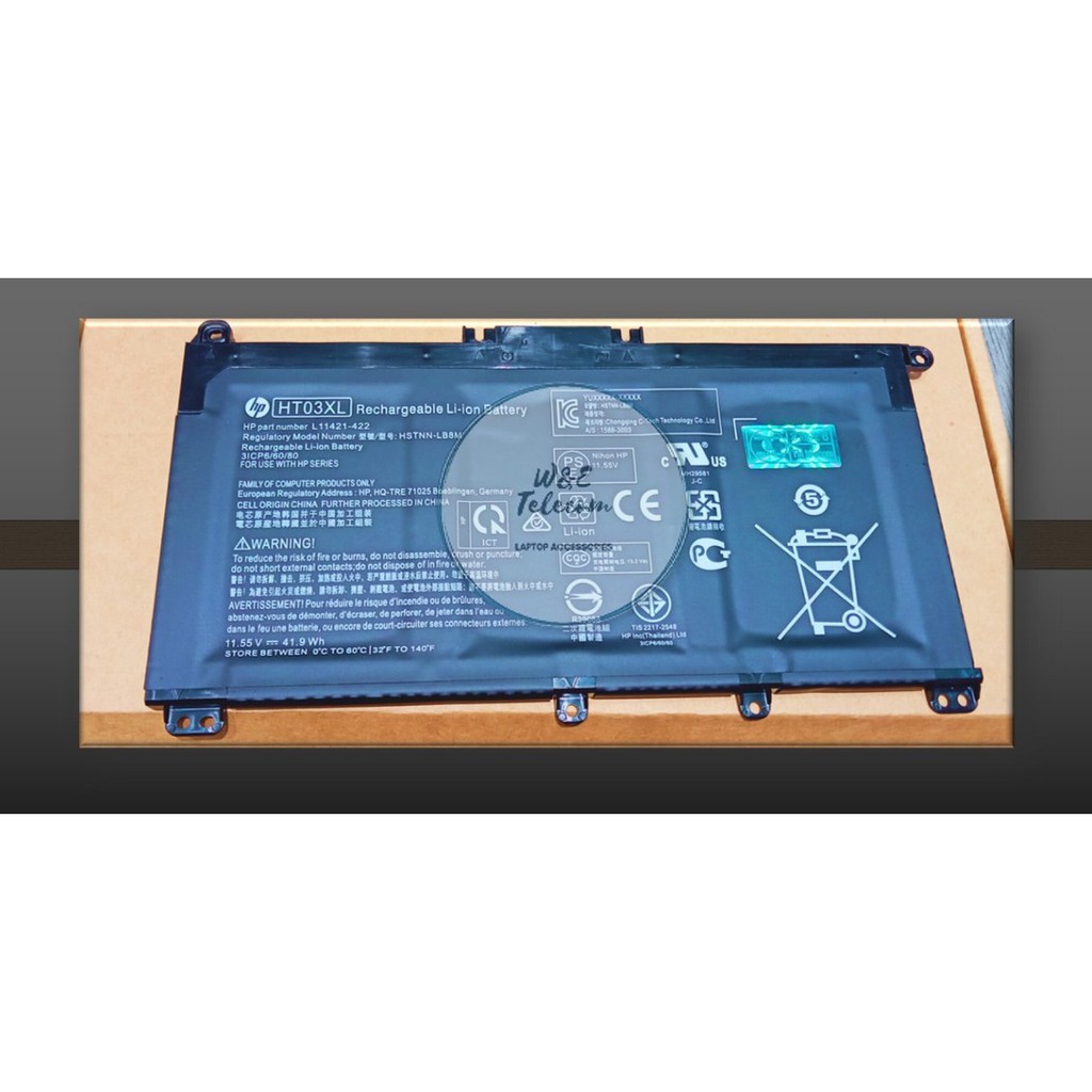 Аккумулятор hp ht03xl