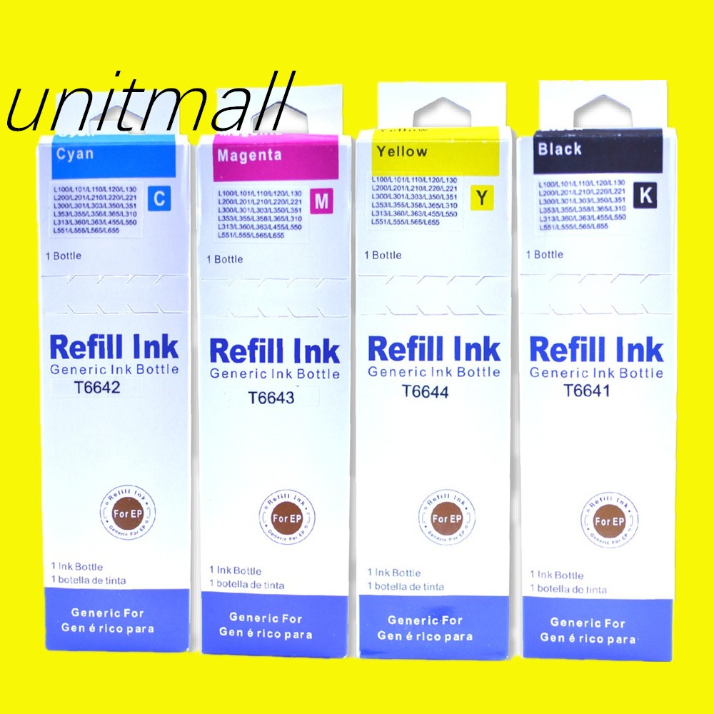 Compatible Epson 664 Refill Ink 664 For Epson L Series Premium Ink 70ml Shopee Philippines 0737