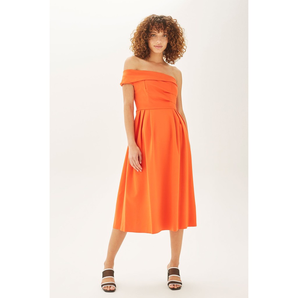 bardot one shoulder dress