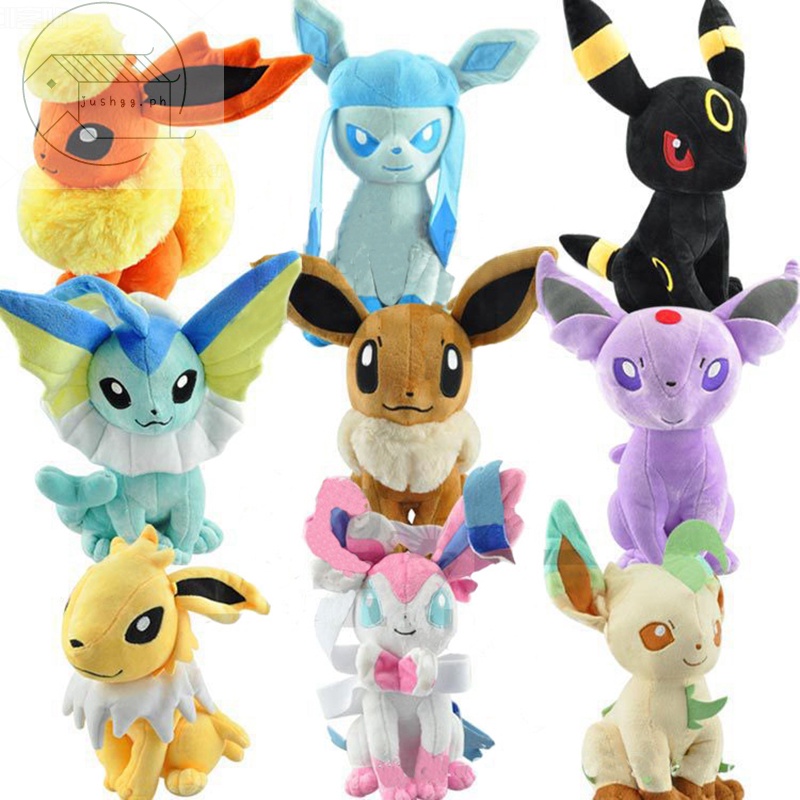 Cm Leafeon Plush Leafeon Stuffed Animal Eevee Evolution Plush Doll For Child Gift For Children Kids Shopee Philippines