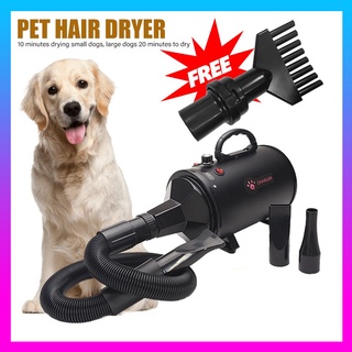 【4Pcs Freebies】2800W Power Hair Dryer For Dogs Pet Dog Cat Grooming Blower Warm Wind Fast Blow-dryer