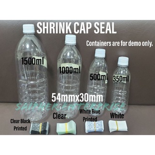 100pcs/500pcs Pet Bottle 350ml-1500ml Cap Seal / Shrink Wrap Film / Plastic Seal