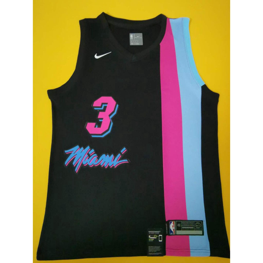 dwyane wade city jersey black