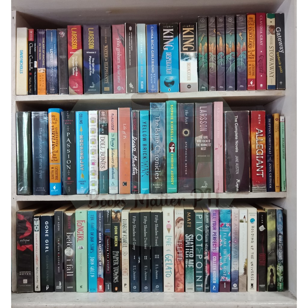 Affordable Preloved Books Set 2 with Hardbound (most are First Edition