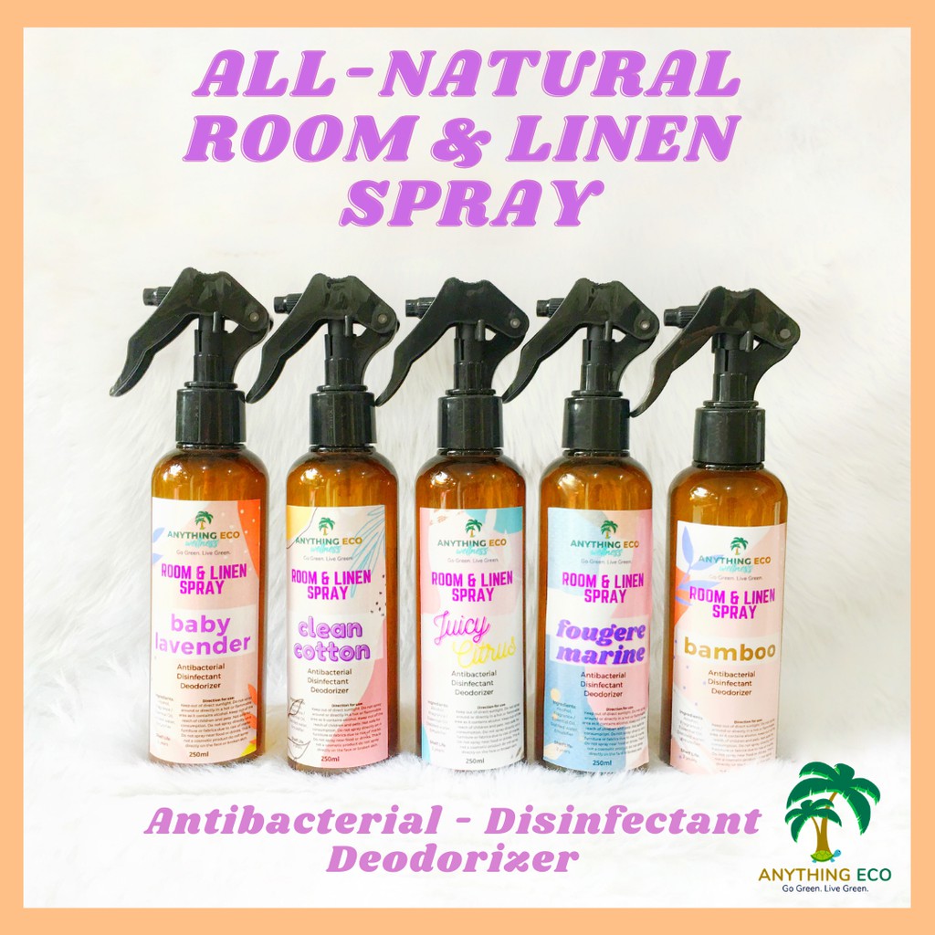 AllNatural Room & Linen Spray (Anti Bacterial / Deodorizer