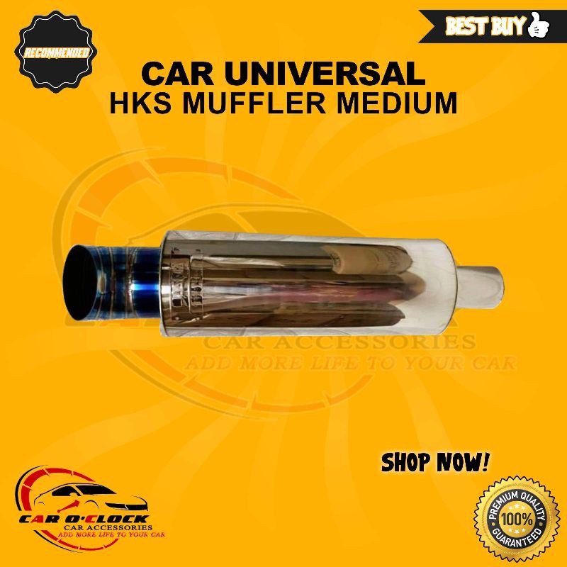 HKS Muffler Jasma Thailand Medium Shopee Philippines