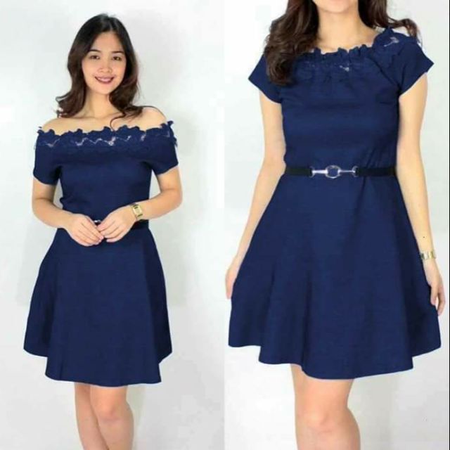 denim cocktail dress