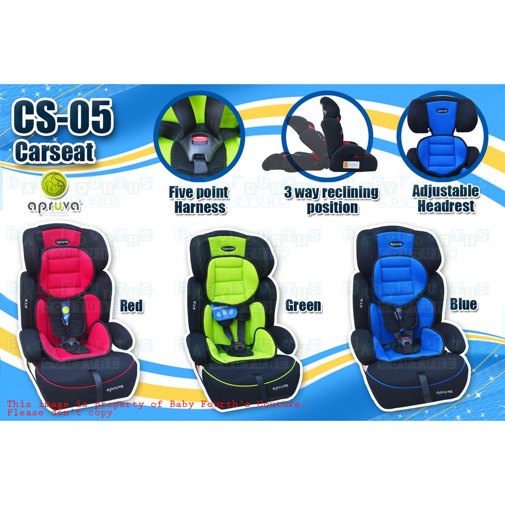 25kg harness car seat