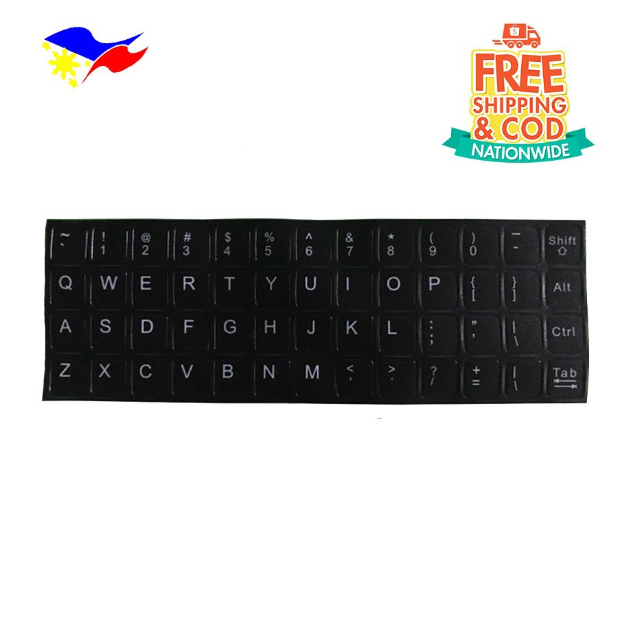 pvc keyboard sticker english shopee philippines