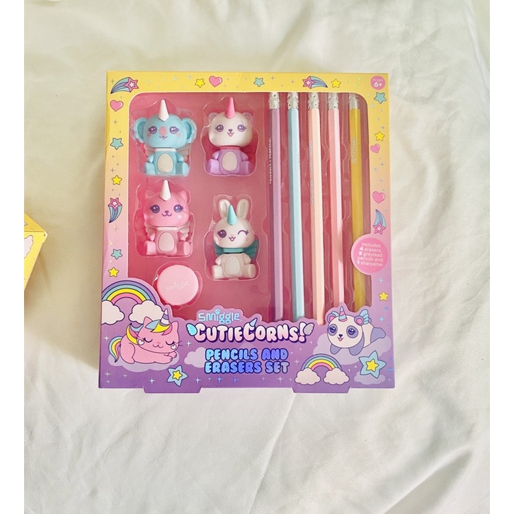 Smiggle Letter Set/ Eraser and Pencil Set Shopee Philippines