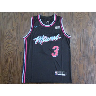 dwyane wade nike miami heat vice uniform city edition swingman jersey