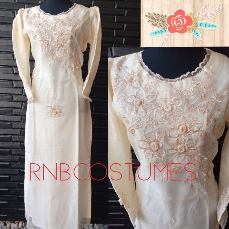 filipiniana long sleeve