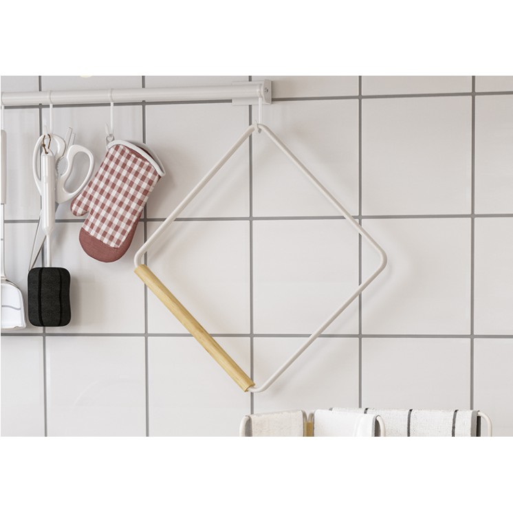 LS 【Ready Stock + COD】 Bel Homme Ph Foldable Dishcloth Kitchen Towel Holder