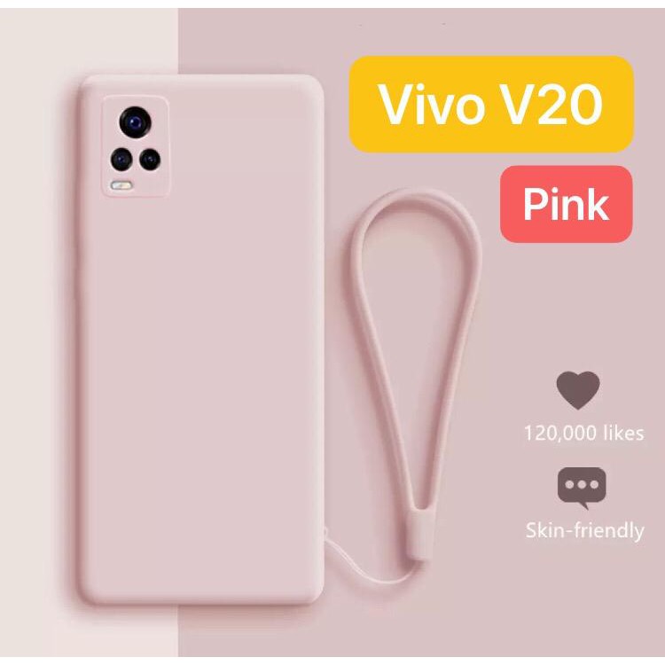 Case Vivo X60 Y12s V20 V20 Se Y20 Y20i Y20s Candy Strap Soft Silicone Phone Case Shopee Philippines