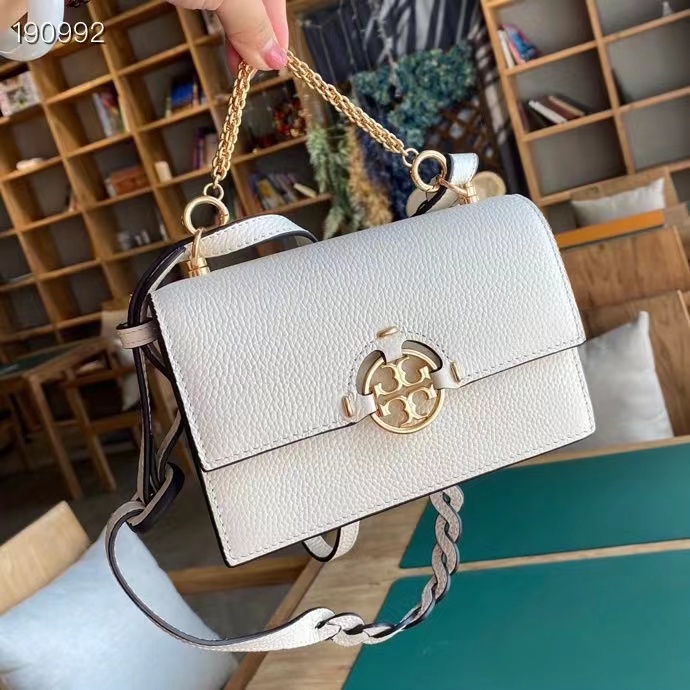 TORY BURCH Miller 2 Sizes Cowhide Shoulder Bag | Shopee Philippines